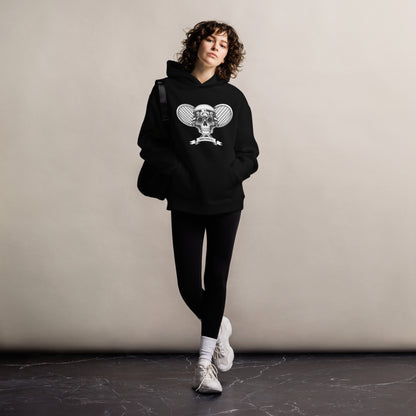 Rebel Tennis Big Bold Front Hoodie